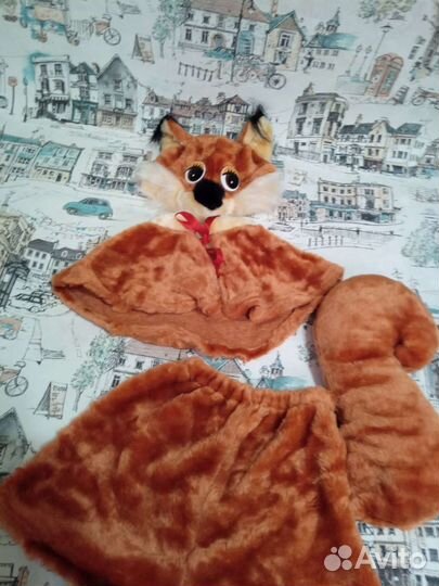 Костюм белки для девочки