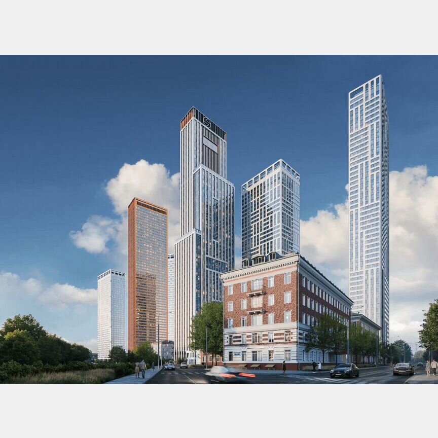 1-к. квартира, 47,2 м², 38/60 эт.