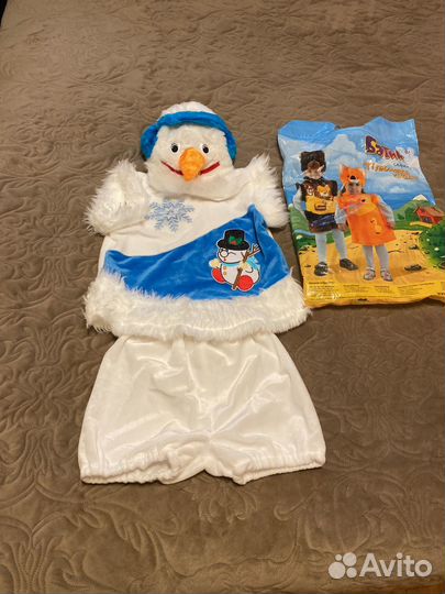 Карнавальный костюм снеговик