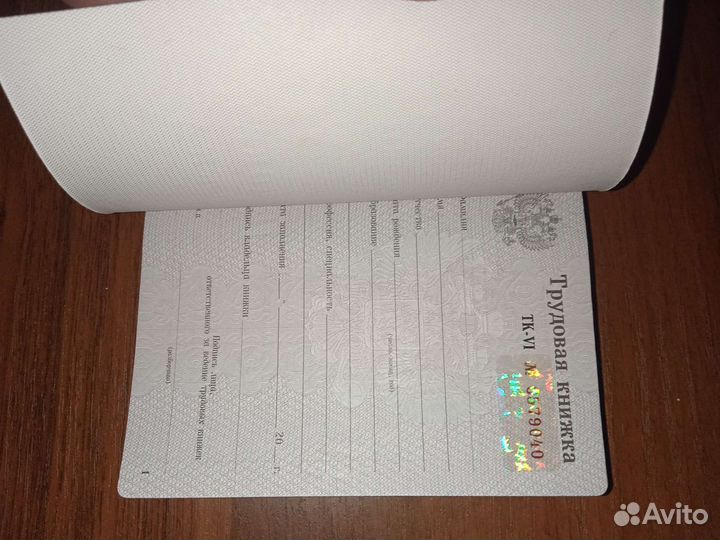 Трудовая книжка