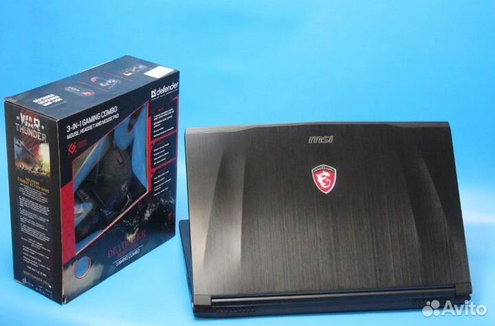 Мощный игровой ноутбук MSI + гарантия