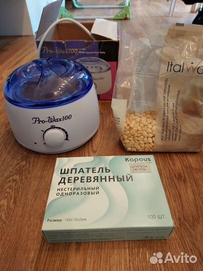 Воскоплав, шпатели, воск