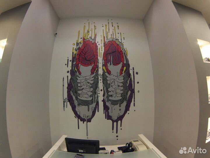 Граффити оформление, роспись стен в Волгограде