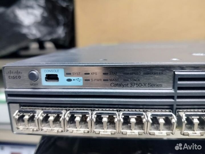Коммутaтоp Сisсо WS С3750Х 24S S