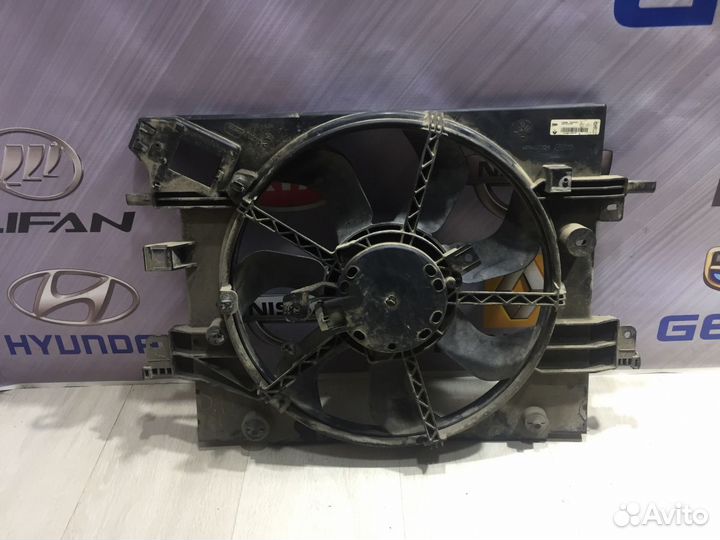 Вентилятор радиатора охлаждения двигателя диффузор