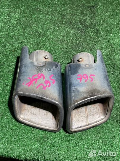 Насадки на глушитель задние Mercedes-Benz M-Class