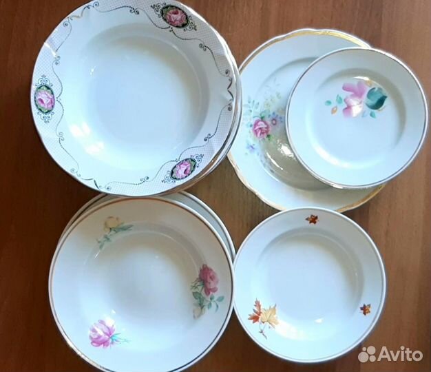 Тарелки СССР, Рига,Дулево,Артёмовск,Хайта