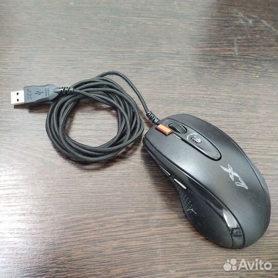 Игровая мышь A4 tech X7, +коврик A4 tech X7 gaming