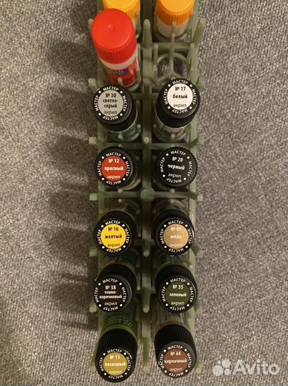 Модель корабля Крузенштерн+набор красок