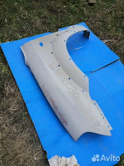 Хундай тюксон 04-07 крыло переднее левое