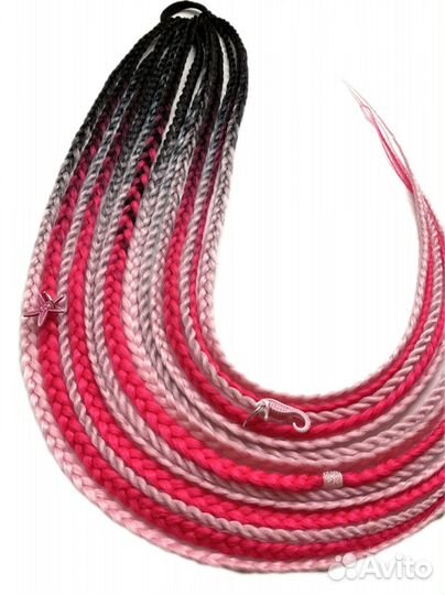 Афрорезинка, ручная работа