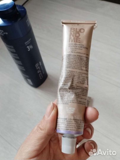 Оксигент, краски, блонд, естель