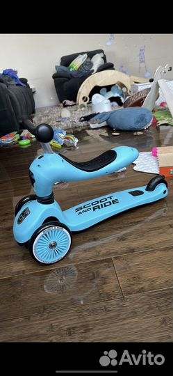 Самокат беговел scoot and ride