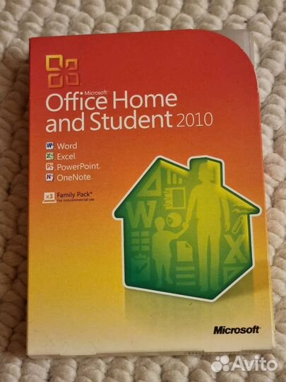 Программа Microsoft Office Home and Student 2010