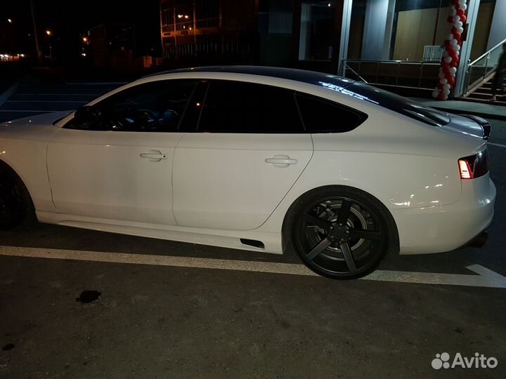 Накладки порогов Rieger Audi A5 2011-2016