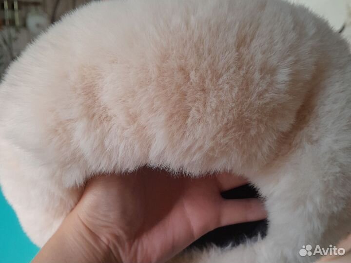 Повязка на голову меховая