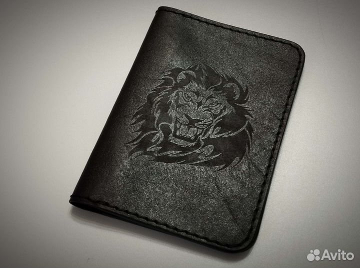 Обложка для паспорта. Натуральная кожа