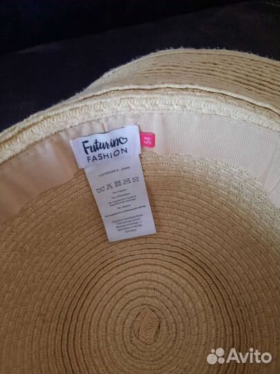 Шляпа 2шт. Шапка, шлем весна 50/52