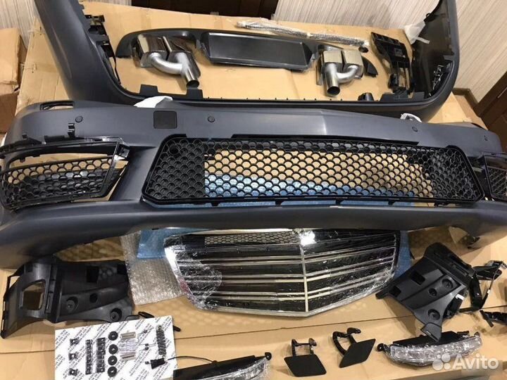 Бампер передний Мерседес амг 6.3 для S350,500 W221