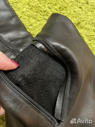 Сапоги натуральная кожа