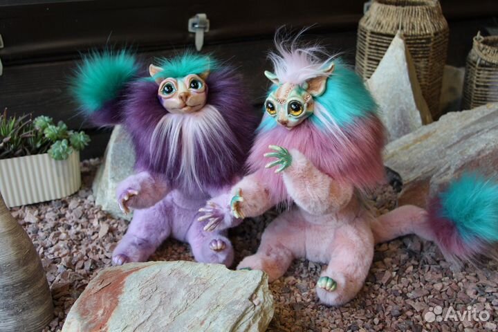 Игрушки в смешанной технике