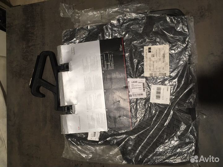 Резиновые коврики audi А6 С6