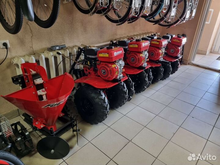 Новый Мотоблок Хопер 900MQ 7 л/с, колеса 4.00/10