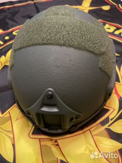 Баллистический шлем безухий кевлар бр2