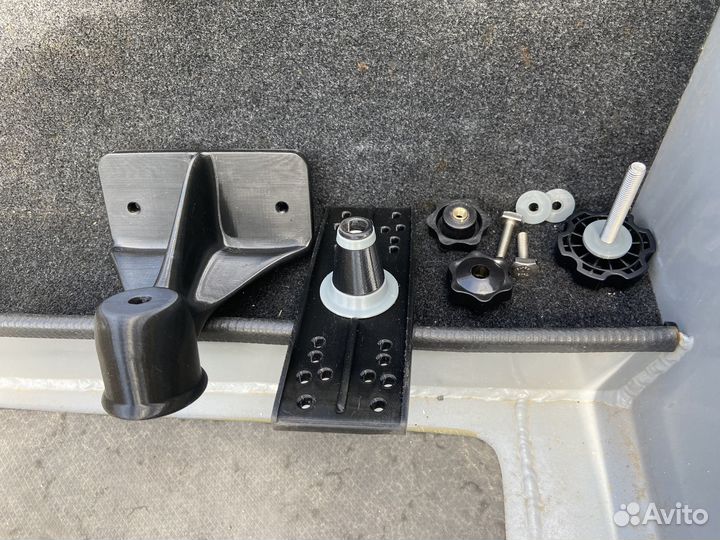 Крепление эхолота в Т-паз, по мотивам RAM 109