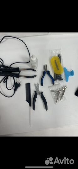 Для наращивания волос, щипцы, кератин