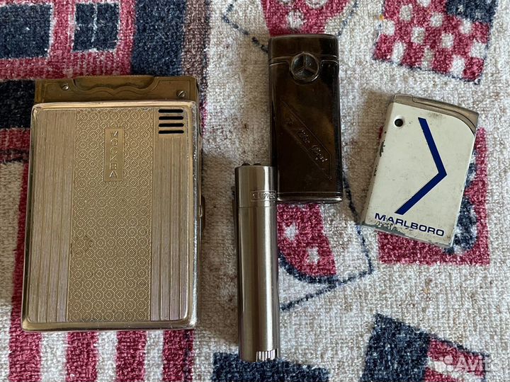 Зажигалка-портсигар СССР и современные
