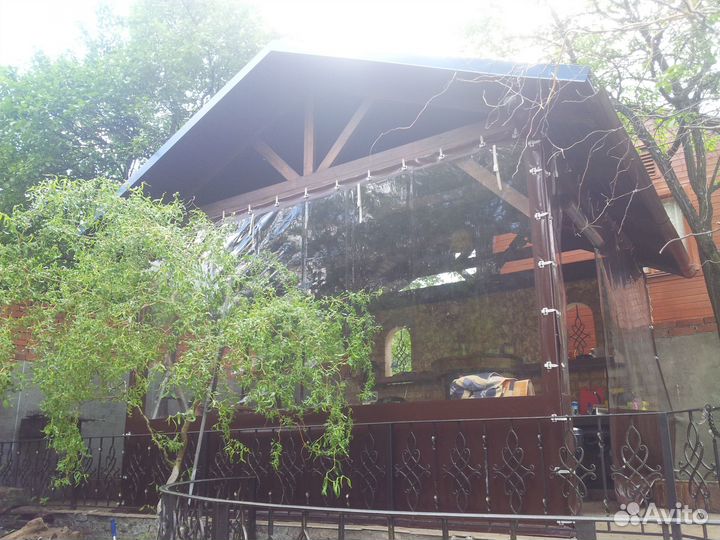 Мягкие окна для веранды