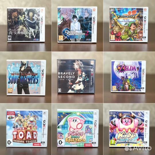 Игры для Nintendo 3DS и Wii U новые