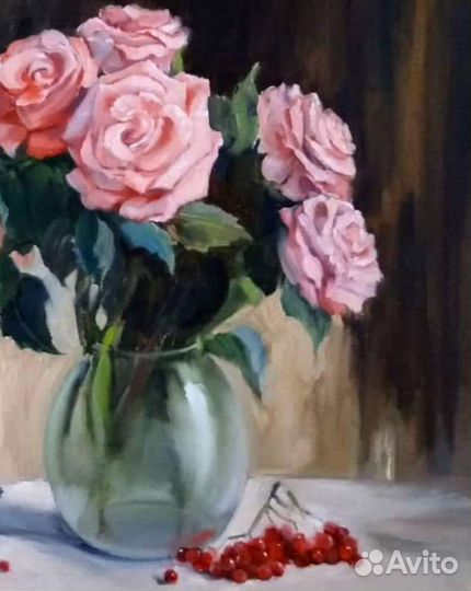 Большая картина маслом 