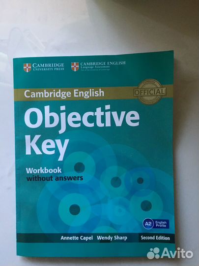 Рабочая тетрадь и учебник cambridge English