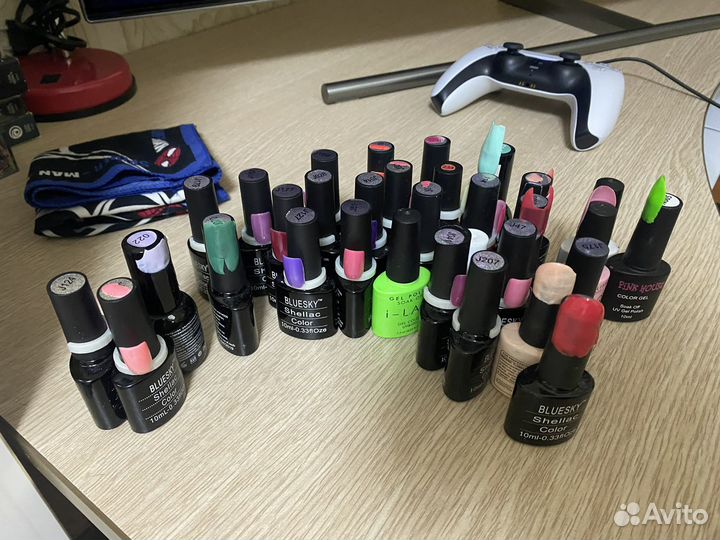 Гель-лаки пакетом