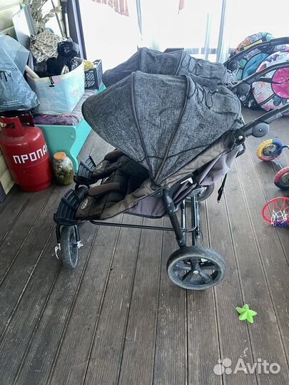 Коляска для двойни tfk