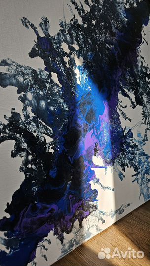 Картина из жидкого акрила