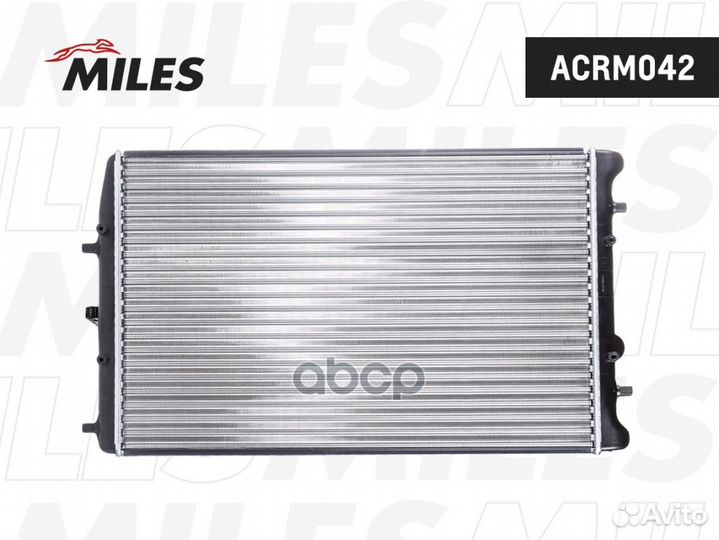 Радиатор miles VAG polo / fabia 1.2-2.0/1.4TD/1