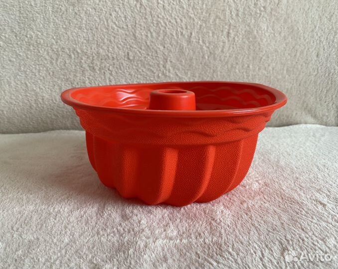 Форма для выпечки кекса круглая силиконовая