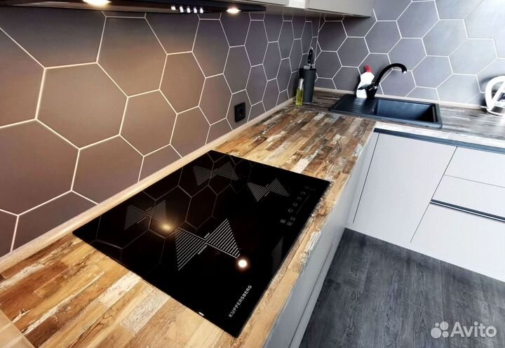 Современная кухня на заказ мдф фасады