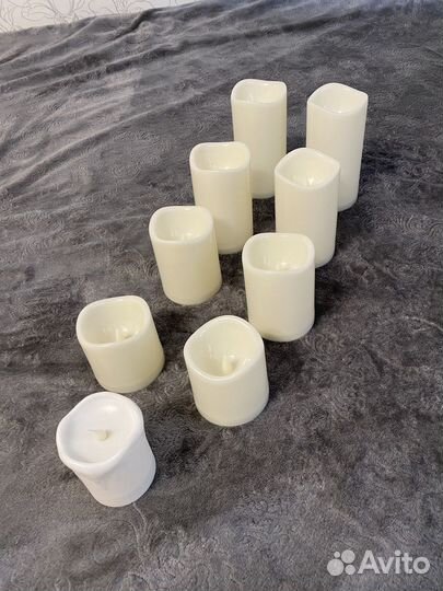 Интерьерные светодиодные свечи