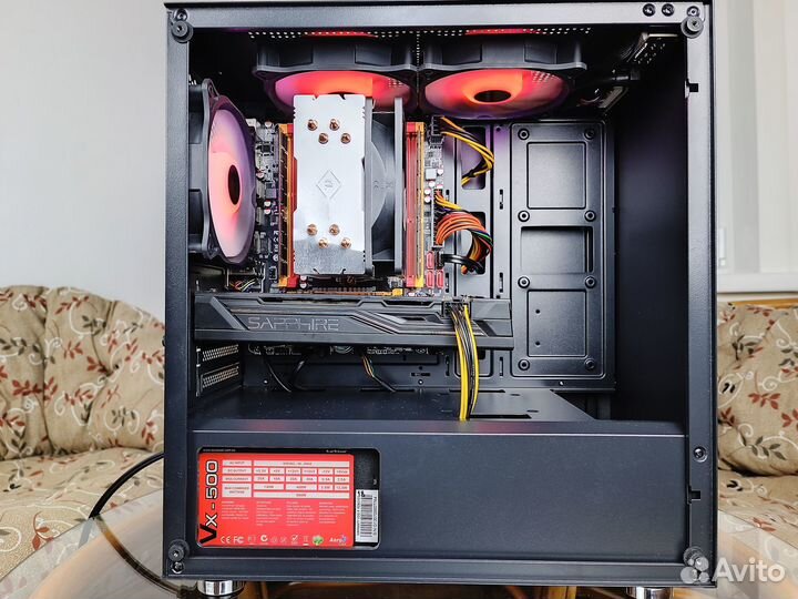 Игровой компьютер Intel 8 ядер, 32Gb, SSD 512Gb