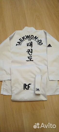 Добок для тхэквондо ITF Adidas 140