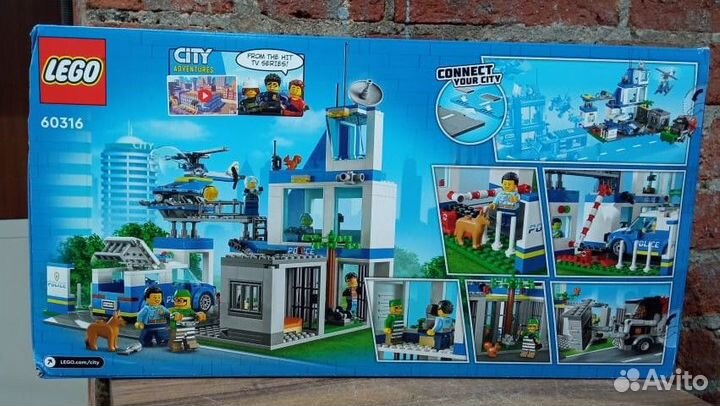 Lego City Полицейский участок 60316 DEF