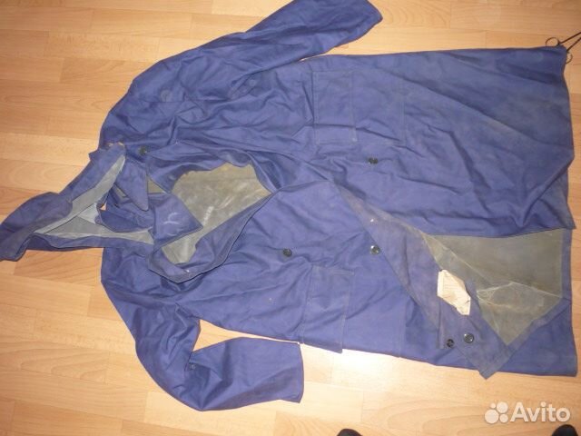 Рабочий плащ дождевик, плащ-палатка