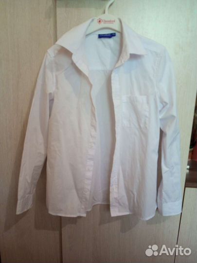Рубашка для мальчика рост 140