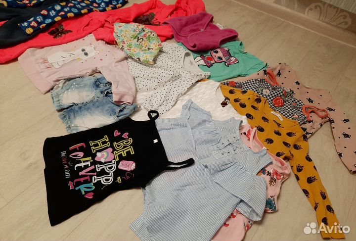 Детские вещи для девочки 86-98