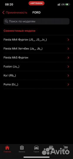 Сцепление на форд фиеста, фьюжен тд