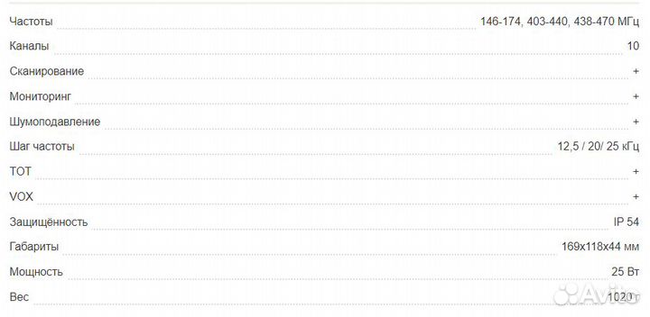 Рация Motorola CM 340